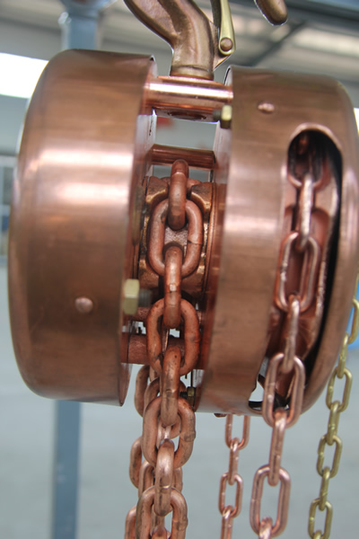 防爆鈹銅手拉葫蘆