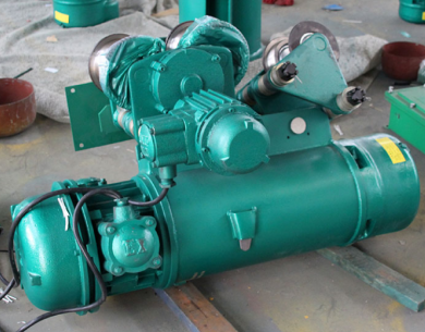 防爆電動葫蘆的防爆級別和工作環境必須相符