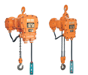 防爆環(huán)鏈電動葫蘆的電機同樣具有防爆功能