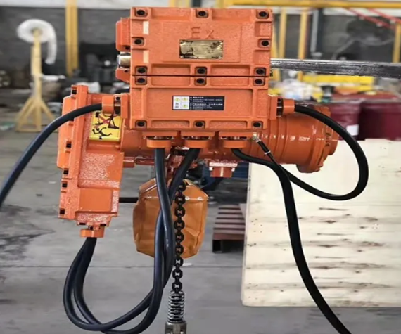 防爆電動葫蘆確保白砂糖廠重物吊運工作安全
